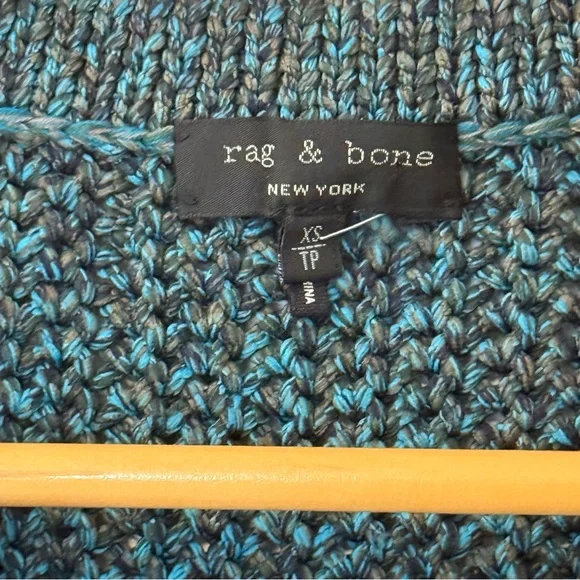 Rag & Bone Carmen V-Neck Sleeveless Knit Colorblock Pullover Vest XS - Picture 5 of 8